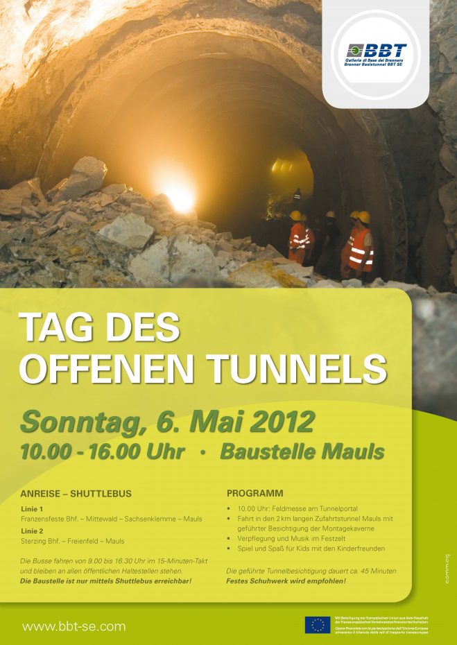 Tag des Offenen Tunnels in Mauls