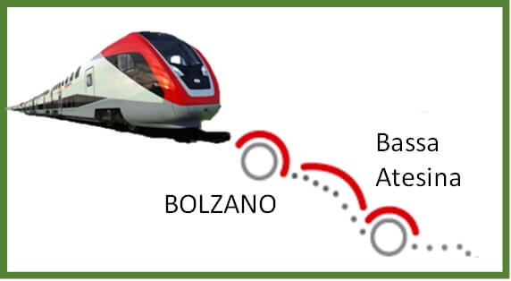 Ferrovia: parte la circonvallazione ferroviaria di Bolzano