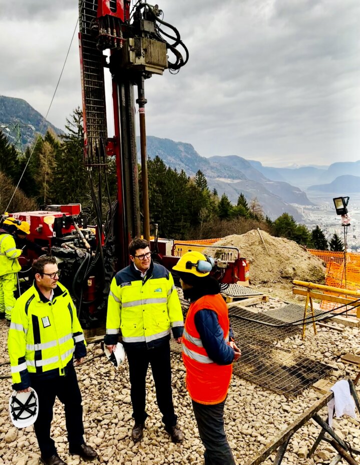 Tratta d’accesso BBT: circonvallazione treni merci di Bolzano – Si svolgono i sondaggi geologici